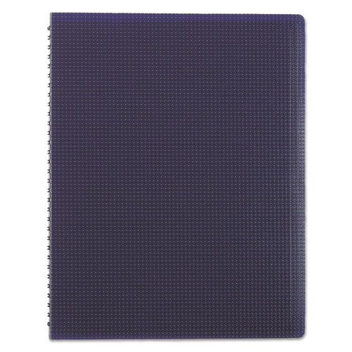 Picture of Duraflex Poly Notebook, 1 Subject, Medium/College Rule, Blue Cover, 11 x 8.5, 80 Sheets