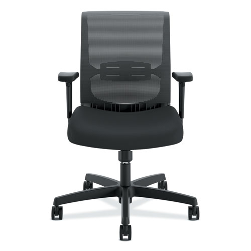 Convergence+Mid-Back+Task+Chair%2C+Swivel-Tilt%2C+Supports+Up+To+275+Lb%2C+15.75%26quot%3B+To+20.13%26quot%3B+Seat+Height%2C+Black