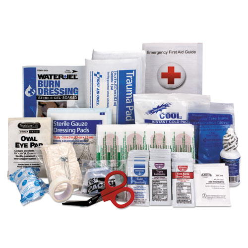 Picture of ANSI 2015 Compliant First Aid Kit Refill, Class A, 25 People, 89 Pieces