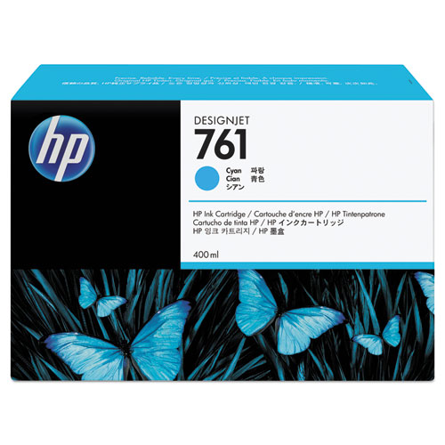 HP+761%2C+%28cm994a%29+Cyan+Original+Ink+Cartridge