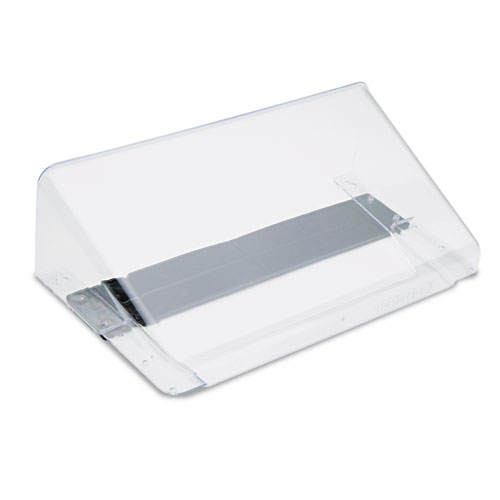 Picture of Magnetic DocuPocket Wall File, Letter Size, 13" x 4" x 7", Clear