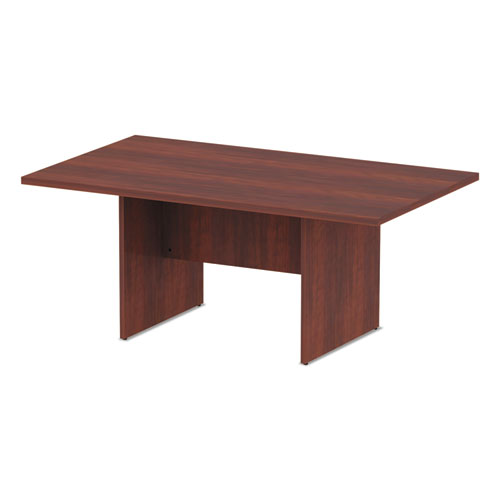 Picture of Alera Valencia Series Conference Table, Rectangular, 70.88w x 41.38d x 29.5h, Medium Cherry