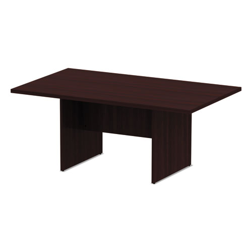 Picture of Alera Valencia Series Conference Table, Rectangular, 70.88w x 41.38d x 29.5h, Mahogany