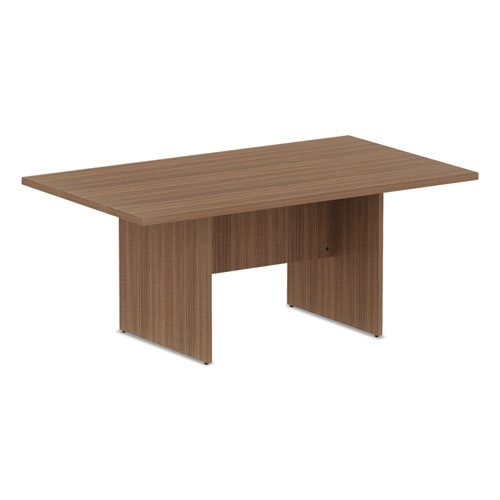 Picture of Alera Valencia Series Conference Table, Rectangular, 70.88w x 41.38d x 29.5h, Modern Walnut