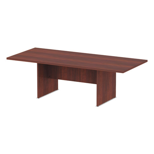 Picture of Alera Valencia Series Conference Table, Rectangular, 94.5w x 41.38d x 29.5h, Medium Cherry