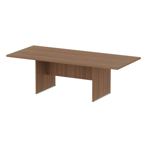 Picture of Alera Valencia Series Conference Table, Rectangular, 94.5w x 41.38d x 29.5h, Modern Walnut