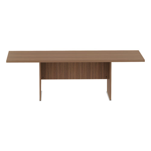 Picture of Alera Valencia Series Conference Table, Rectangular, 94.5w x 41.38d x 29.5h, Modern Walnut