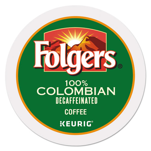 Picture of 100% Colombian Decaf Coffee K-Cups, 24/Box