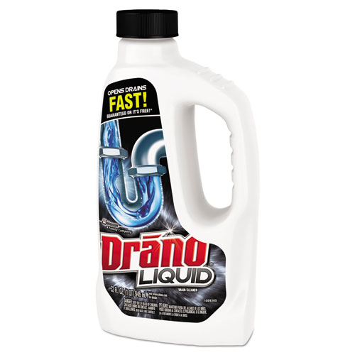 Picture of Liquid Drain Cleaner, 32 oz Safety Cap Bottle, 12/Carton