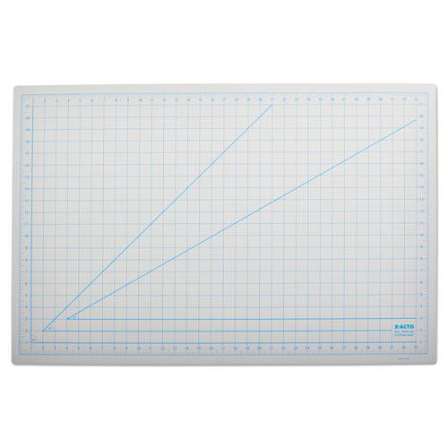 Picture of Self-Healing Cutting Mat, Nonslip Bottom, 1" Grid, 24 x 36, Gray