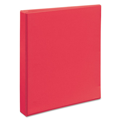 Picture of Durable View Binder with DuraHinge and Slant Rings, 3 Rings, 1" Capacity, 11 x 8.5, Coral