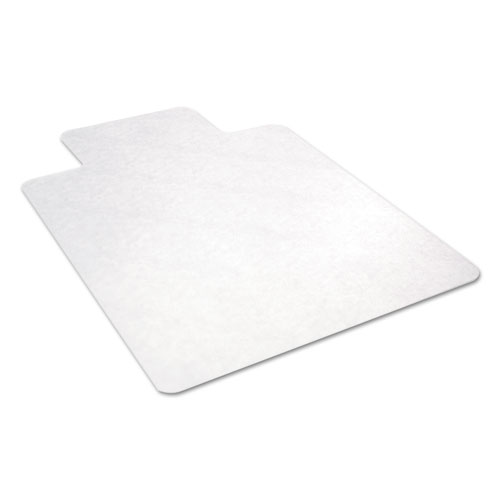Picture of All Day Use Non-Studded Chair Mat for Hard Floors, 45 x 53, Wide Lipped, Clear