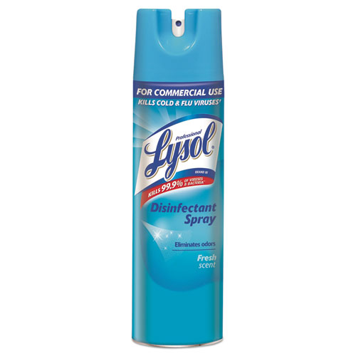 Disinfectant Spray, Fresh, 19 Oz Aerosol Can