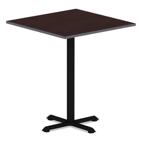 Picture of Reversible Laminate Table Top, Square, 35.38w x 35.38d, Medium Cherry/Mahogany