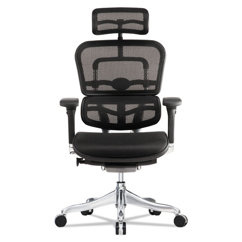 Picture of Ergohuman Elite High-Back Chair, 18.1" to 21.6" Seat Height, Black