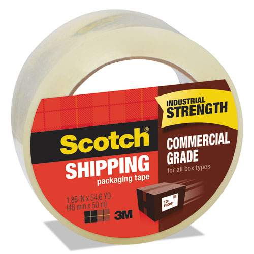 Picture of 3750 Commercial Grade Packaging Tape, 1.88" x 54.6yds, 3" Core, Clear