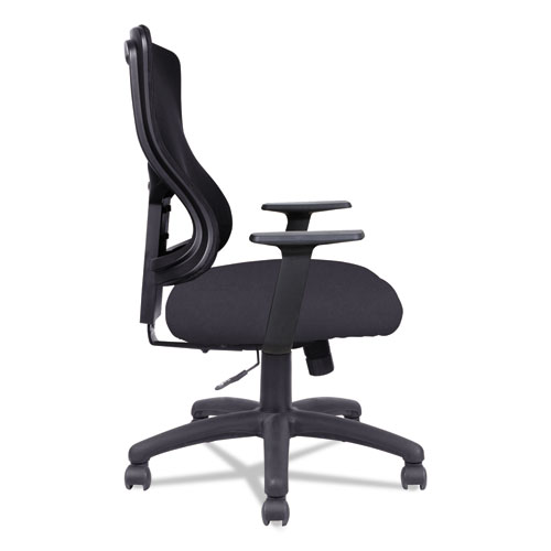 Picture of Alera Elusion II Series Mesh Mid-Back Swivel/Tilt Chair, Supports Up to 275 lb, 18.11" to 21.77" Seat Height, Black