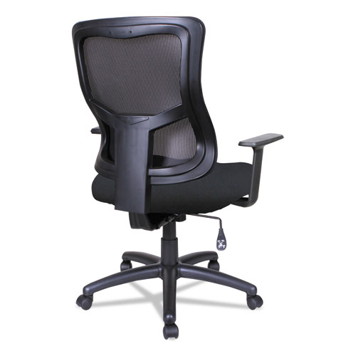 Picture of Alera Elusion II Series Mesh Mid-Back Swivel/Tilt Chair, Supports Up to 275 lb, 18.11" to 21.77" Seat Height, Black