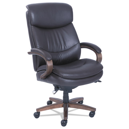 Woodbury+Big%2Ftall+Executive+Chair%2C+Supports+Up+To+400+Lb%2C+20.25%26quot%3B+To+23.25%26quot%3B+Seat+Height%2C+Brown+Seat%2Fback%2C+Weathered+Sand+Base