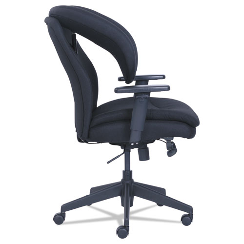 Picture of Cosset Ergonomic Task Chair, Supports Up to 275 lb, 19.5" to 22.5" Seat Height, Black