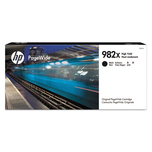 Picture of HP 982X, (T0B30A) High-Yield Black Original PageWide Cartridge