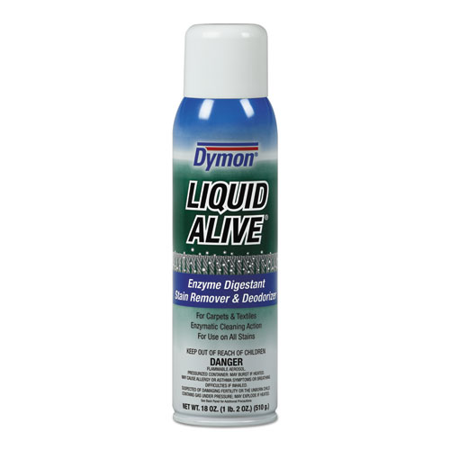 Picture of LIQUID ALIVE Carpet Cleaner/Deodorizer, 20 oz Aerosol Spray, 12/Carton
