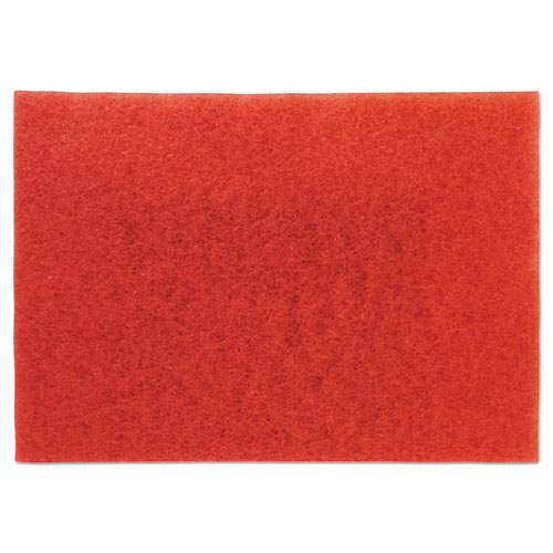 Picture of Low-Speed Buffer Floor Pads 5100, 28 x 14, Red, 10/Carton