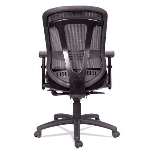 Picture of Alera Eon Series Multifunction Mid-Back Cushioned Mesh Chair, Supports Up to 275 lb, 18.11" to 21.37" Seat Height, Black