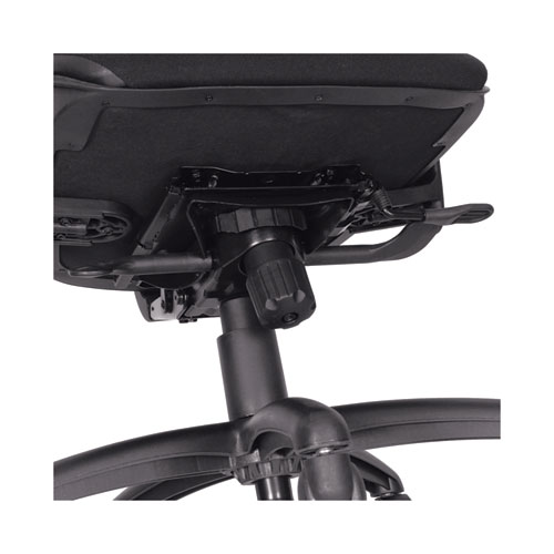 Picture of Alera Eon Series Multifunction Mid-Back Cushioned Mesh Chair, Supports Up to 275 lb, 18.11" to 21.37" Seat Height, Black