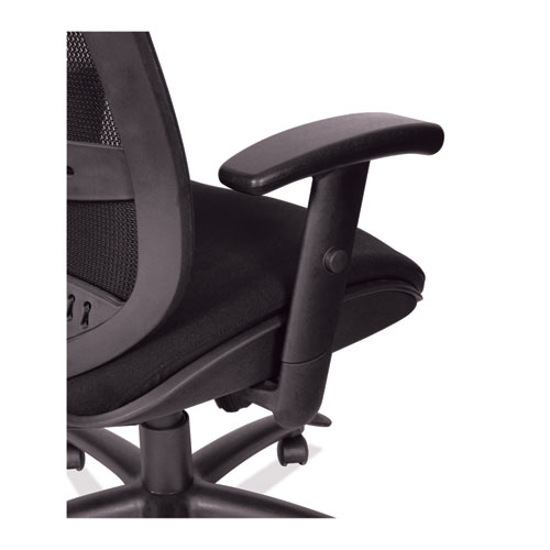 Picture of Alera Eon Series Multifunction Mid-Back Cushioned Mesh Chair, Supports Up to 275 lb, 18.11" to 21.37" Seat Height, Black