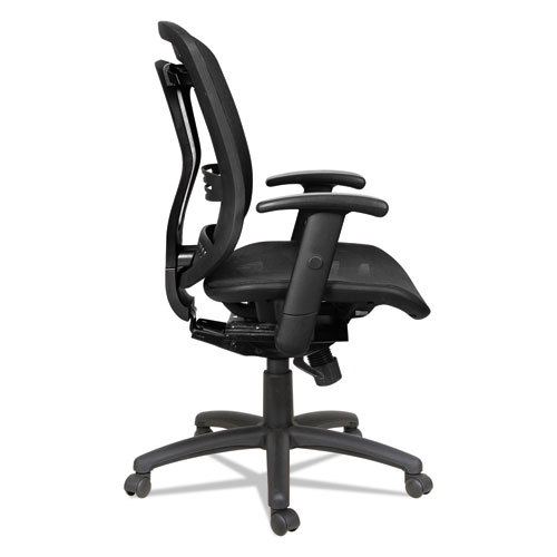 Picture of Alera Eon Series Multifunction Mid-Back Suspension Mesh Chair, Supports Up to 275 lb, 17.51" to 21.25" Seat Height, Black