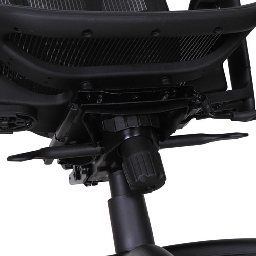 Picture of Alera Eon Series Multifunction Mid-Back Suspension Mesh Chair, Supports Up to 275 lb, 17.51" to 21.25" Seat Height, Black