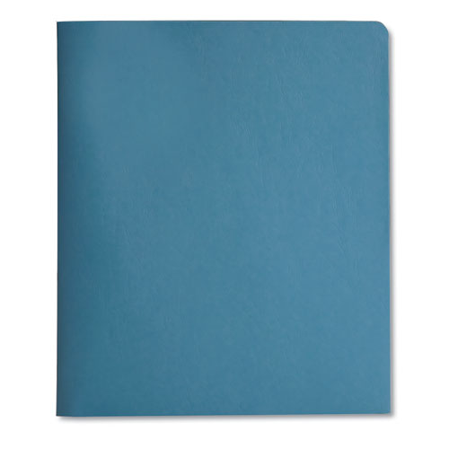 Picture of 2-Pocket Folder with Tang Fastener, 0.5" Capacity, 11 x 8.5, Blue, 25/Box