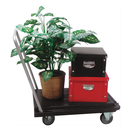 Picture of Heavy-Duty Platform Cart, 300 lb Capacity, 21 x 32.5 x 37.5, Black