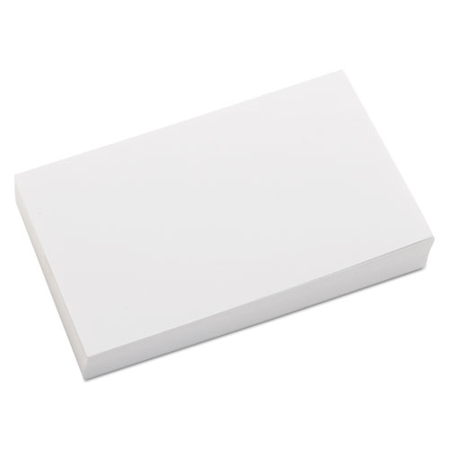 Picture of Unruled Index Cards, 3 x 5, White, 100/Pack