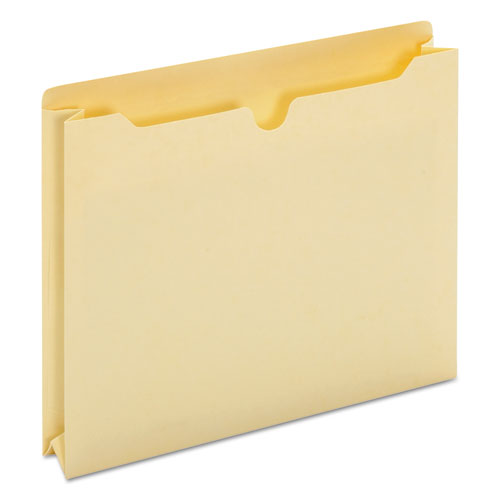 Picture of Economical Manila File Jackets, Straight Tab, Letter Size, Manila, 50/Box