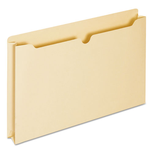Picture of Economical Manila File Jackets, Straight Tab, Legal Size, Manila, 50/Box