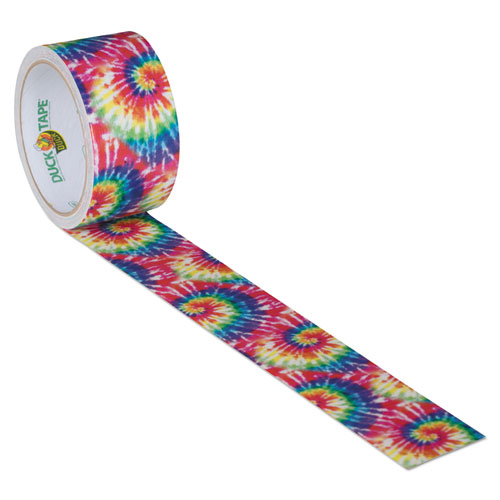 Picture of Colored Duct Tape, 3" Core, 1.88" x 10 yds, Multicolor Love Tie Dye