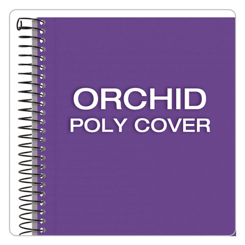 Picture of Color Notebooks, 1-Subject, Narrow Rule, Orchid Cover, (100) 8.5 x 5.5 Orchid Sheets
