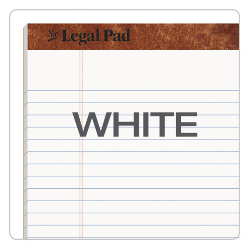 Picture of "The Legal Pad" Ruled Perforated Pads, Wide/Legal Rule, 50 White 8.5 x 11.75 Sheets