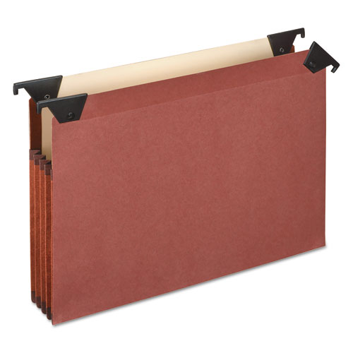 Premium+Expanding+Hanging+File+Pockets+with+Swing+Hooks+and+Dividers%2C+3+Dividers+with+1%2F3-Cut+Tabs%2C+Letter+Size%2C+Brown%2C+5%2FBox
