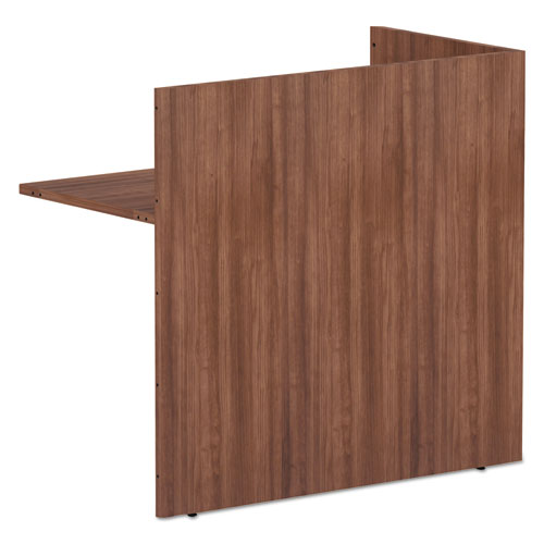 Picture of Alera Valencia Series Reversible Reception Return, 44.13w x 23.63d x 41.5h, Modern Walnut