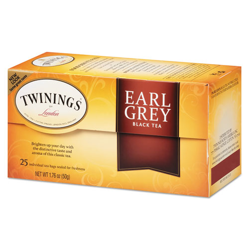 Picture of Tea Bags, Earl Grey, 1.76 oz, 25/Box