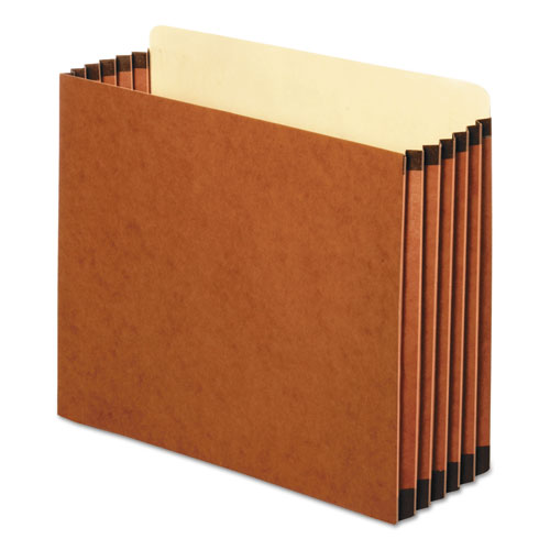 Picture of File Cabinet Pockets, 5.25" Expansion, Letter Size, Redrope, 10/Box