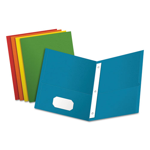 Twin-Pocket+Folders+With+3+Fasteners%2C+0.5%26quot%3B+Capacity%2C+11+X+8.5%2C+Assorted%2C+25%2Fbox