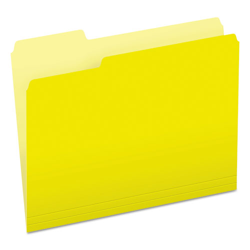 Colored+File+Folders%2C+1%2F3-Cut+Tabs%3A+Assorted%2C+Letter+Size%2C+Yellow%2FLight+Yellow%2C+100%2FBox