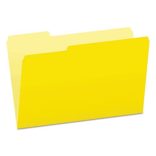 Colored+File+Folders%2C+1%2F3-Cut+Tabs%3A+Assorted%2C+Legal+Size%2C+Yellow%2FLight+Yellow%2C+100%2FBox