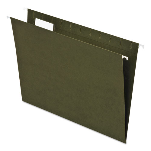 Earthwise+by+Pendaflex+100%25+Recycled+Colored+Hanging+File+Folders%2C+Letter+Size%2C+1%2F5-Cut+Tabs%2C+Green%2C+25%2FBox