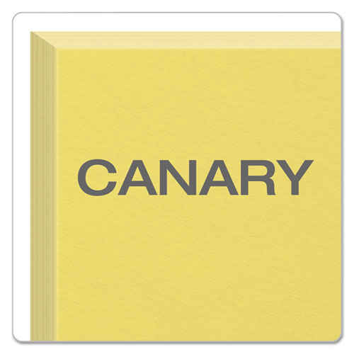 Picture of Unruled Index Cards, 3 x 5, Canary, 100/Pack