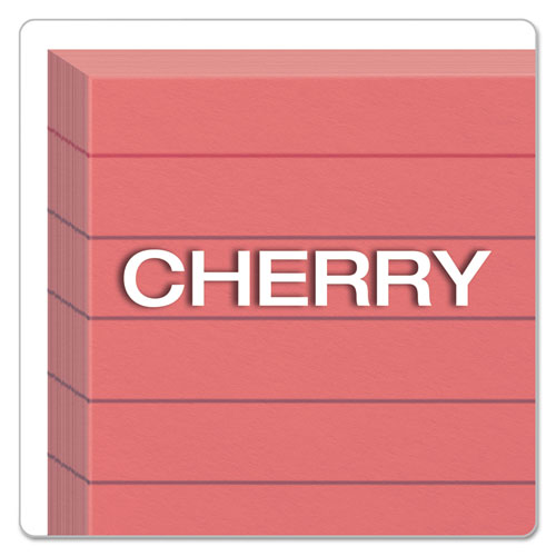 Picture of Ruled Index Cards, 3 x 5, Cherry, 100/Pack